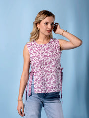 Jaitpuriya Women Mauve regular top