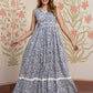 Jaitpuriya Women Grey Pure Cotton fit & flare Dresses