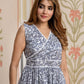 Jaitpuriya Women Grey Pure Cotton fit & flare Dresses
