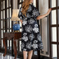 Jaitpuriya Women Black Pure Cotton fit & flare Dresses