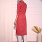 Pink Ethnic Motifs Printed Pure Cotton Straight Kurta