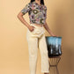 Kalini Solid Pure Cotton Slim fit women Trousers