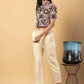Kalini Solid Pure Cotton Slim fit women Trousers