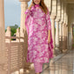 Jaitpuriya Women Purple Pure Cotton Straight Kurta Bottom Dupatta set