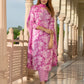 Jaitpuriya Women Purple Pure Cotton Straight Kurta Bottom Dupatta set