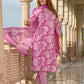 Jaitpuriya Women Purple Pure Cotton Straight Kurta Bottom Dupatta set