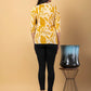 Jaitpuriya Women Mustard Cotton Ragular Top