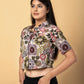 Jaitpuriya Women Multi Cotton Crop Top