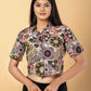 Jaitpuriya Women Multi Cotton Crop Top